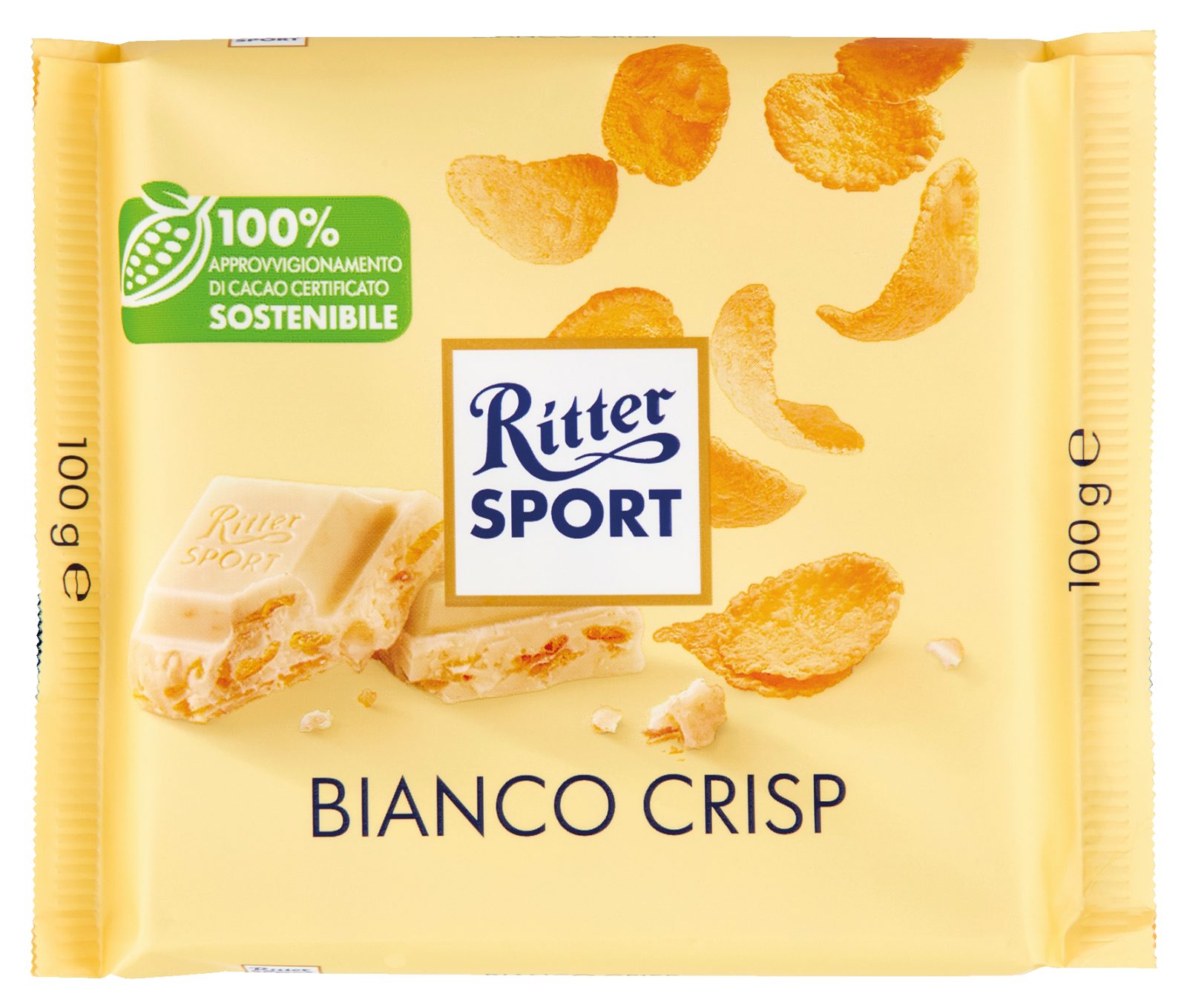 Tavoletta di cioccolata Bianco Crisp