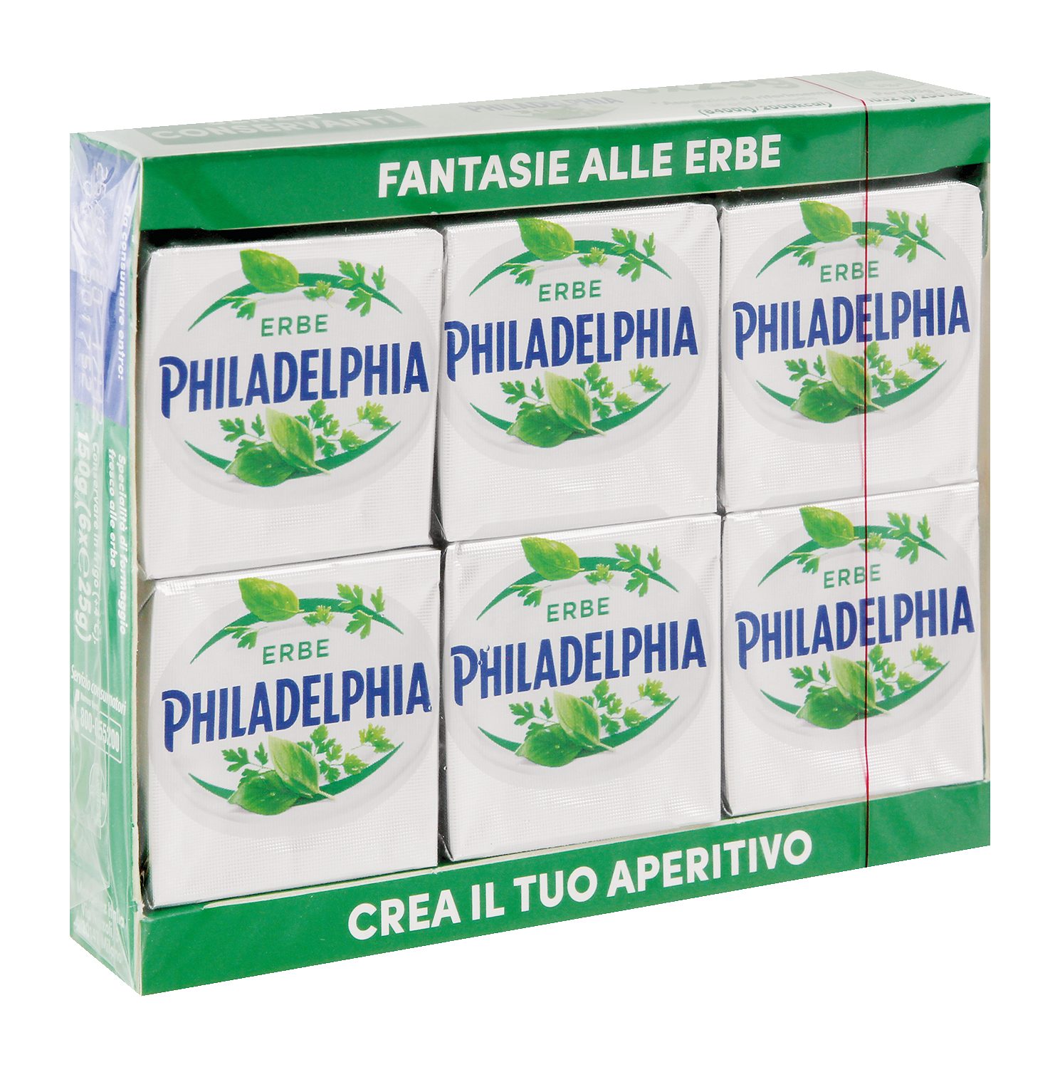 Fantasie formaggio fresco spalmabile alle Erbe