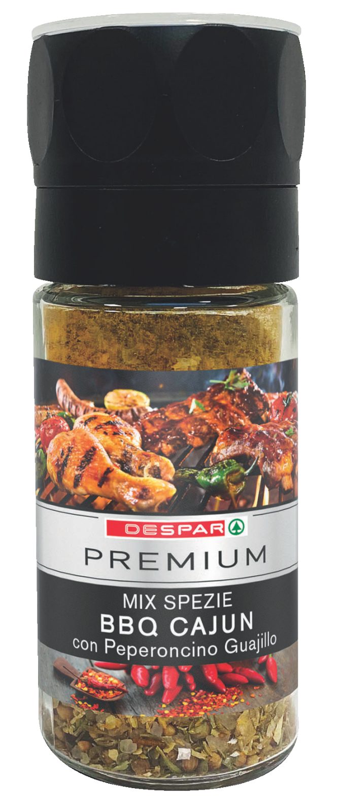 Mix Spezie BBQ Cajun con Peperoncino Guajillo