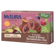 Fibrextra 6 Cornetti integrali Frutti di Bosco, Barbabietola e Uva