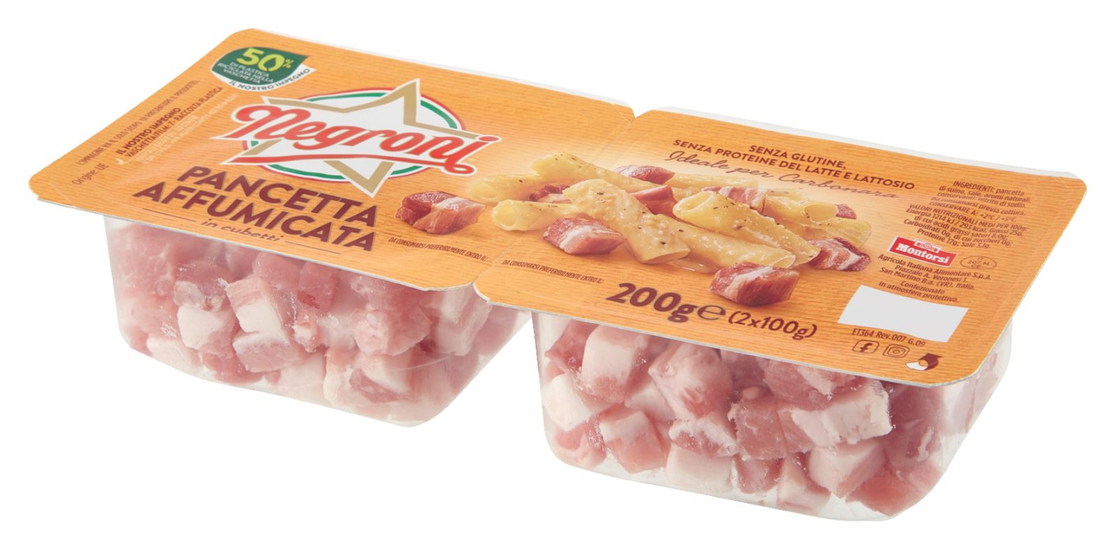 Pancetta affumicata a cubetti