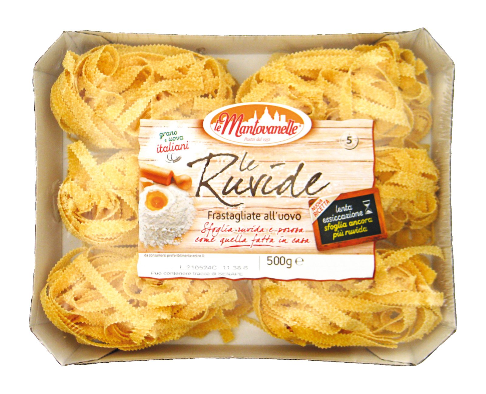 Pasta all'uovo Le Ruvide Frastagliate