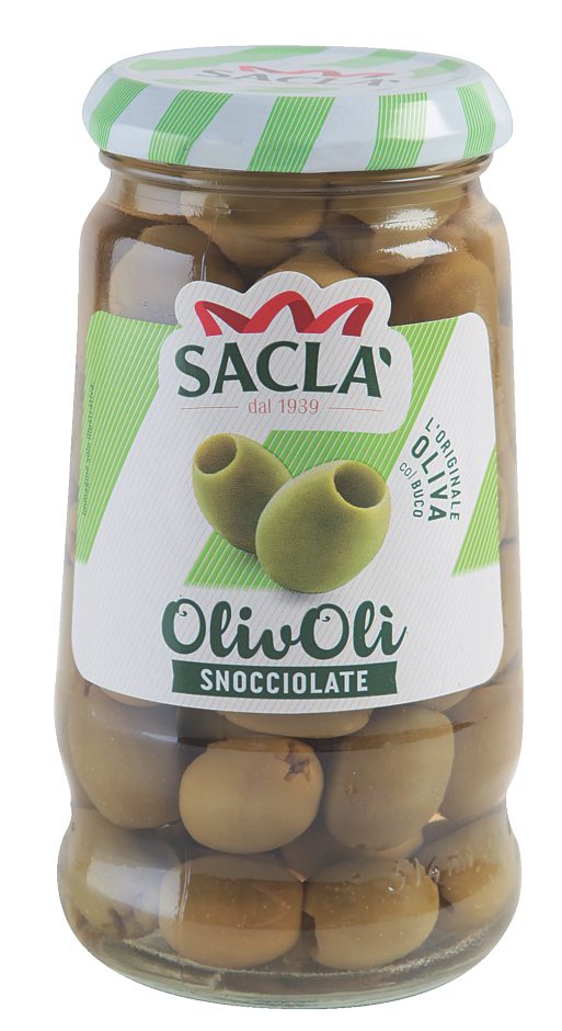 Olive verdi denocciolate