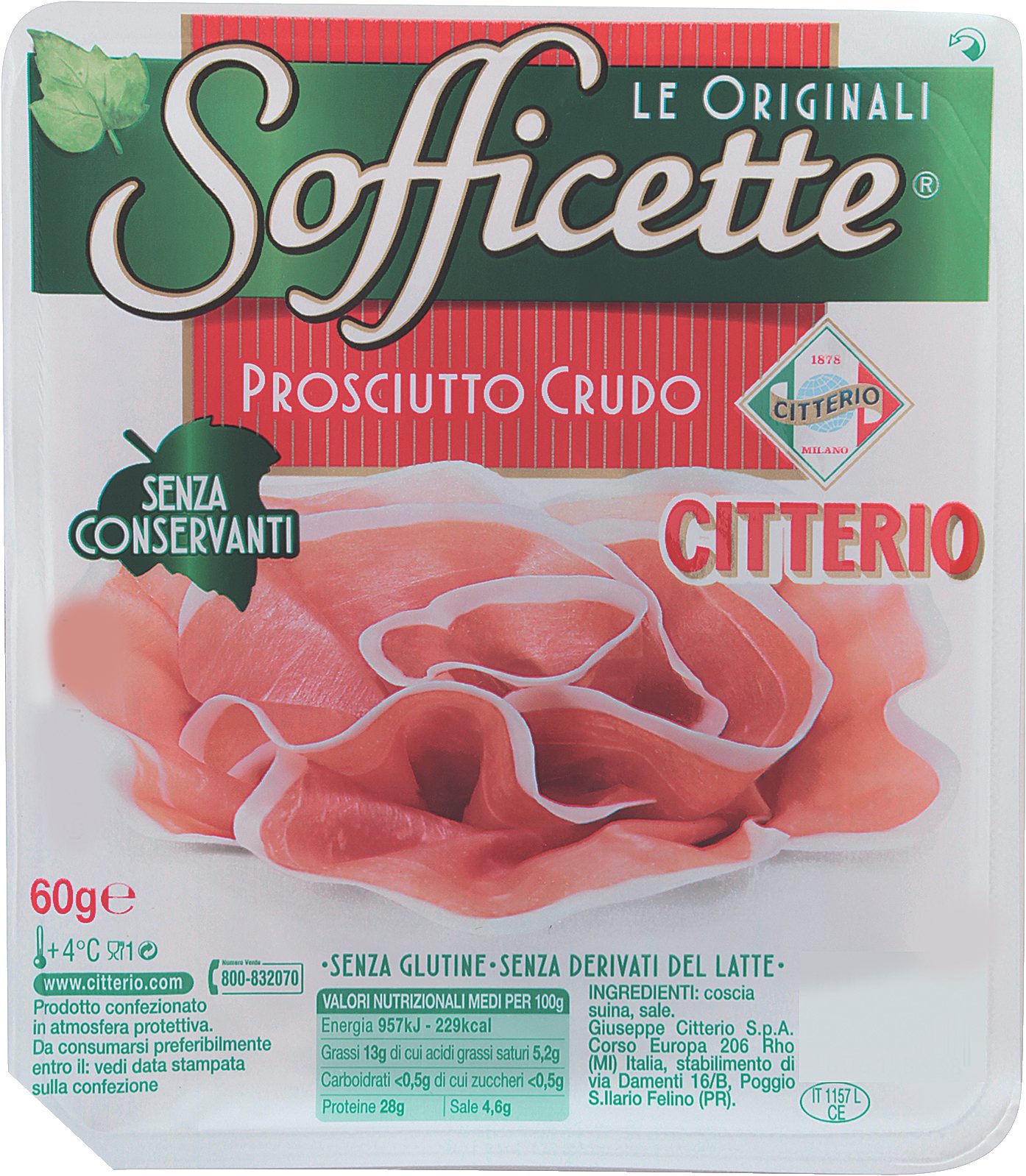 Prosciutto Crudo Sofficette 