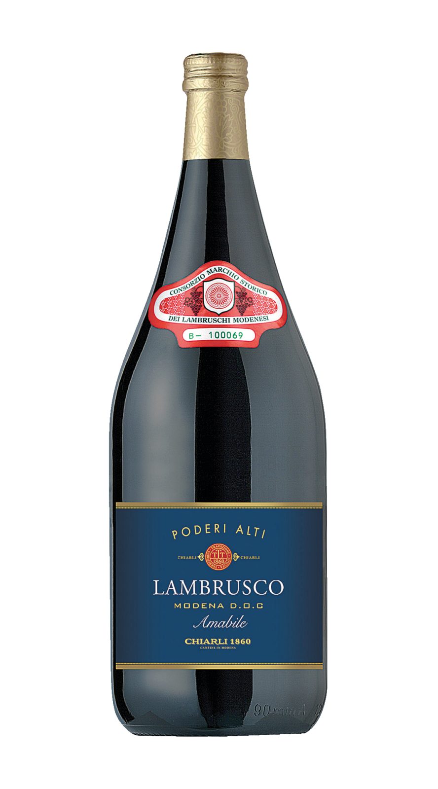 Rotwein Lambrusco di Modena DOC, lieblich