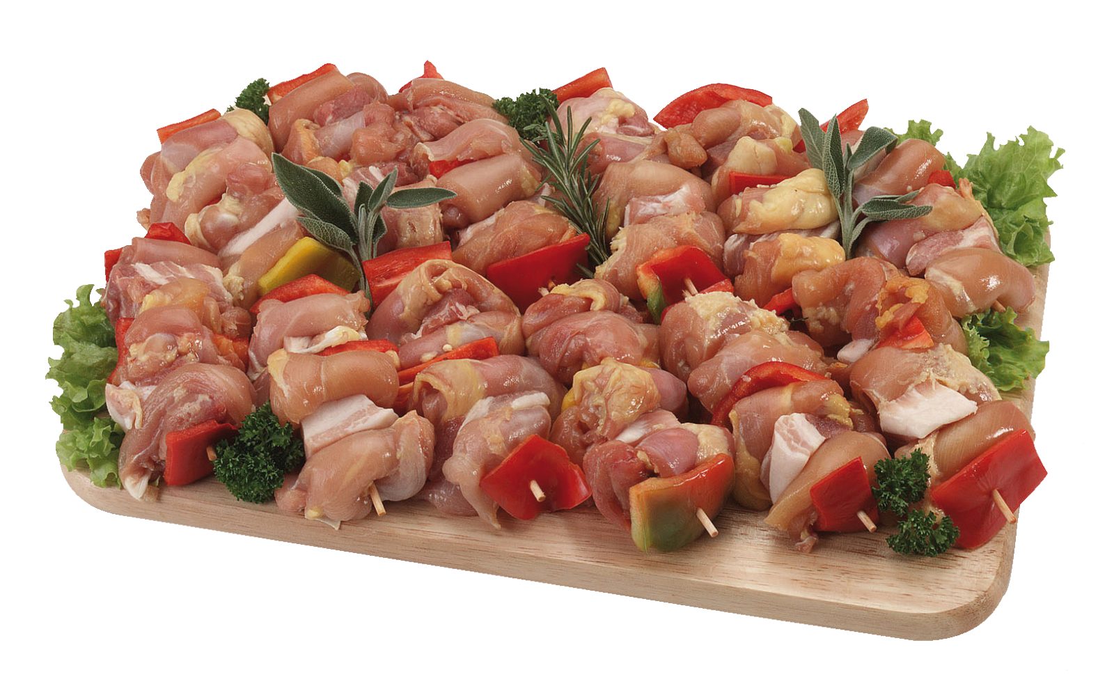 Spießchen mit Huhn