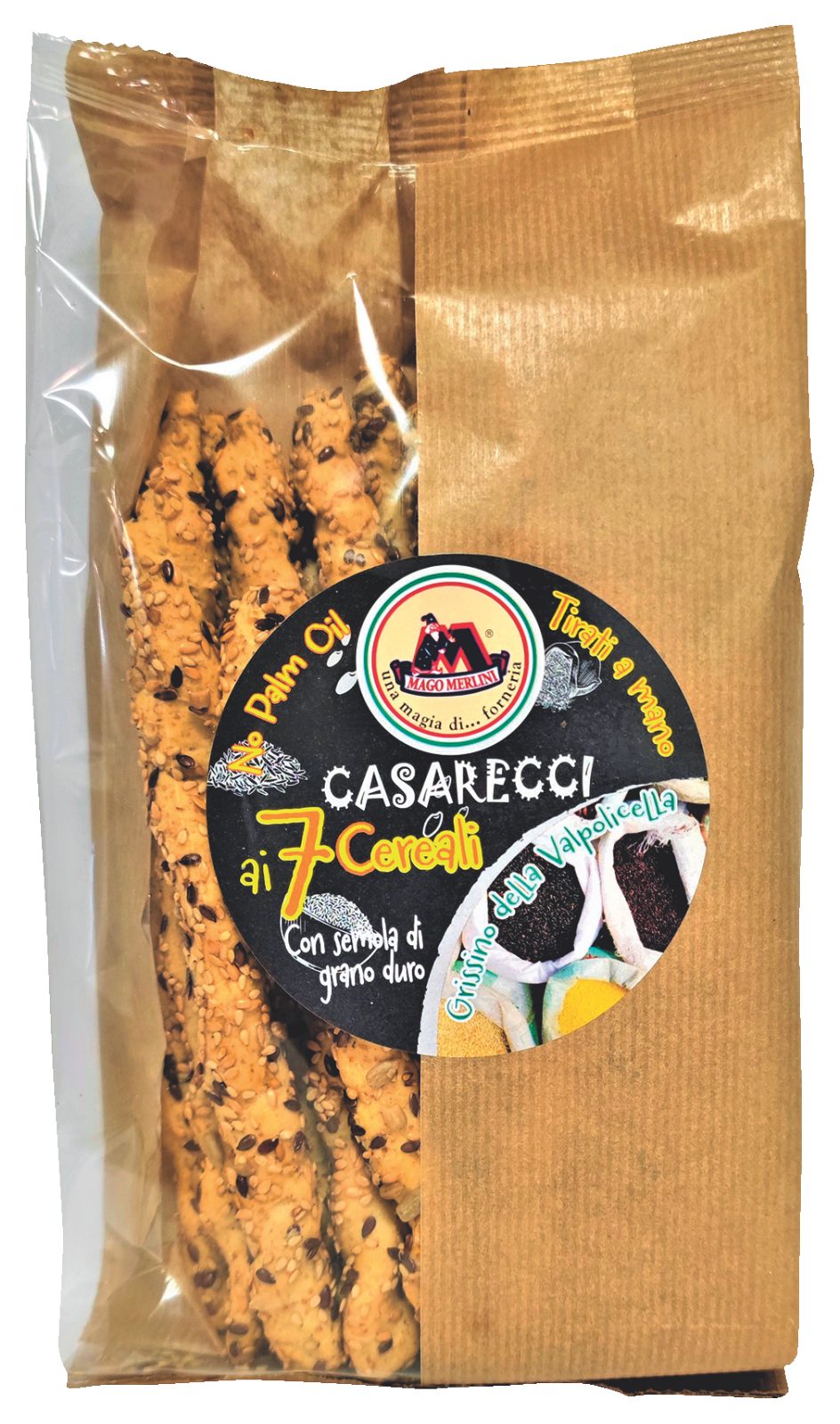 Grissini Caserecci ai 7 cereali