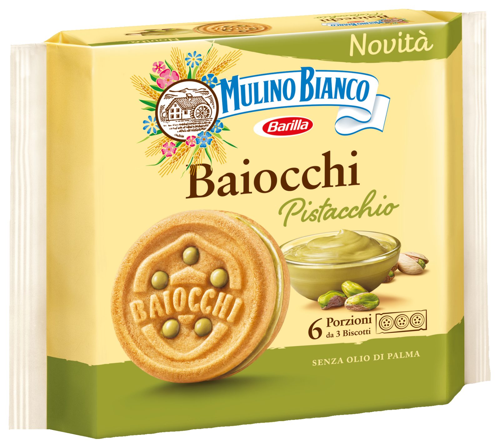 Biscotti Baiocchi al pistacchio
