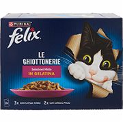 Le Ghiottonerie Selezioni in Gelatina Platessa, Tonno, Coniglio, Pollo