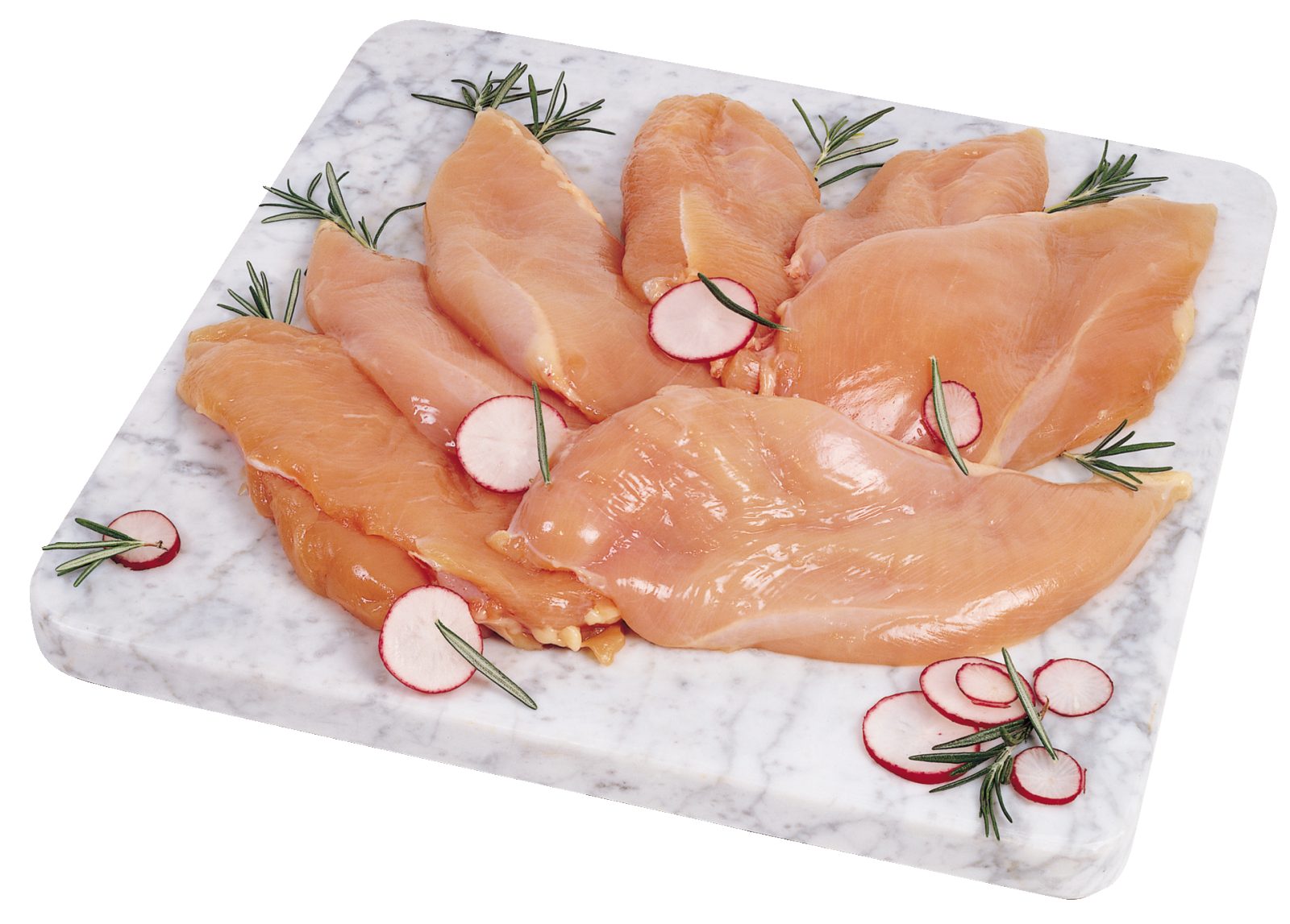 Hühnerbrust in Scheiben