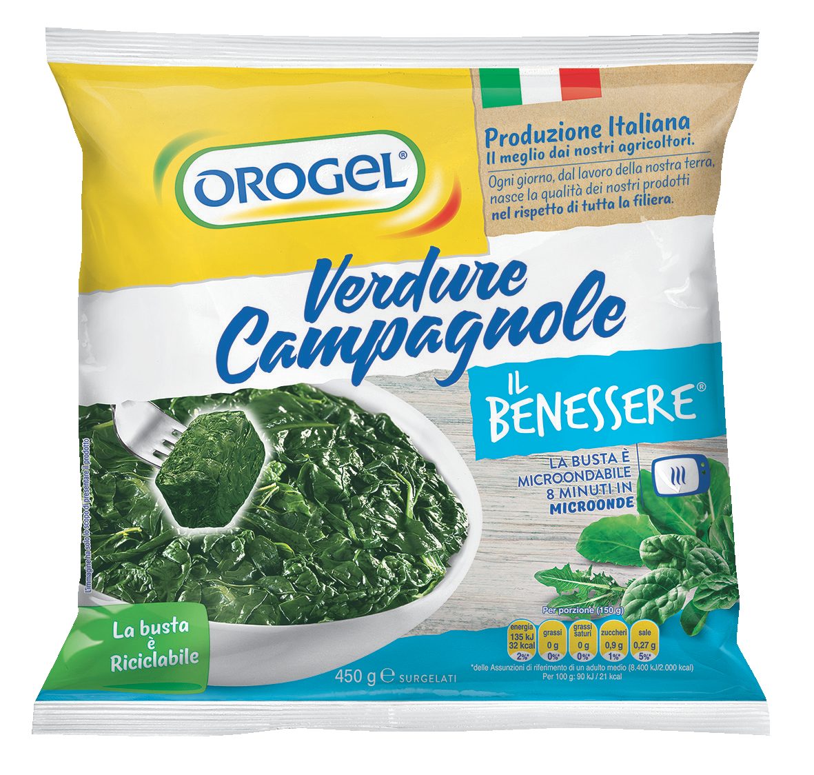 Il Benessere Contorno Verdure Campagnole surgelati