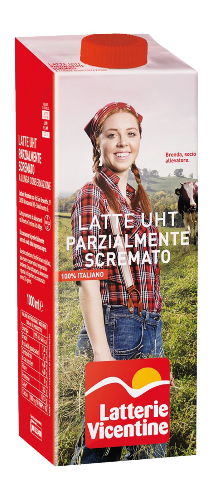 Teilentrahmte H-Milch