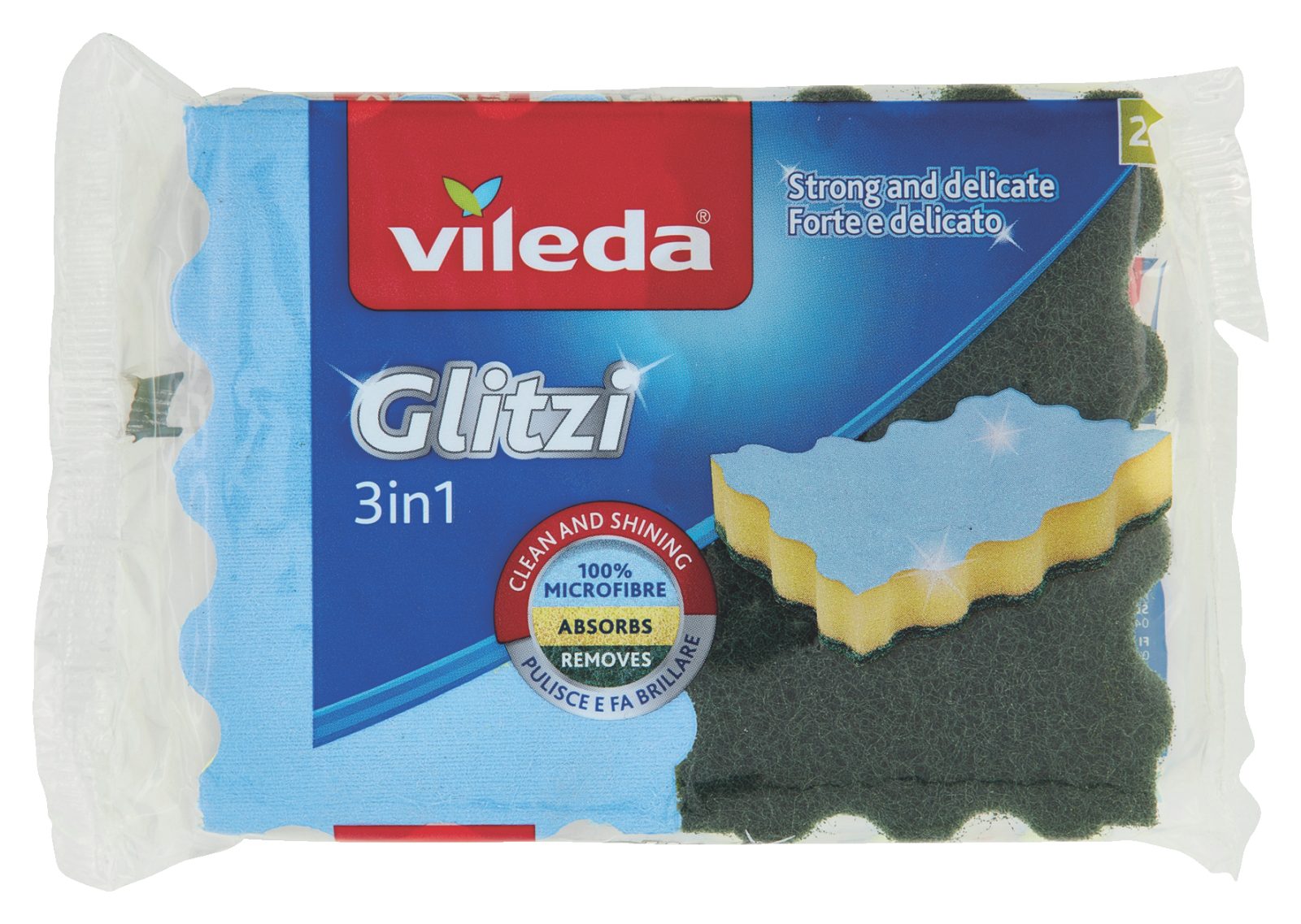 Spugne 3 in 1 Glitzi