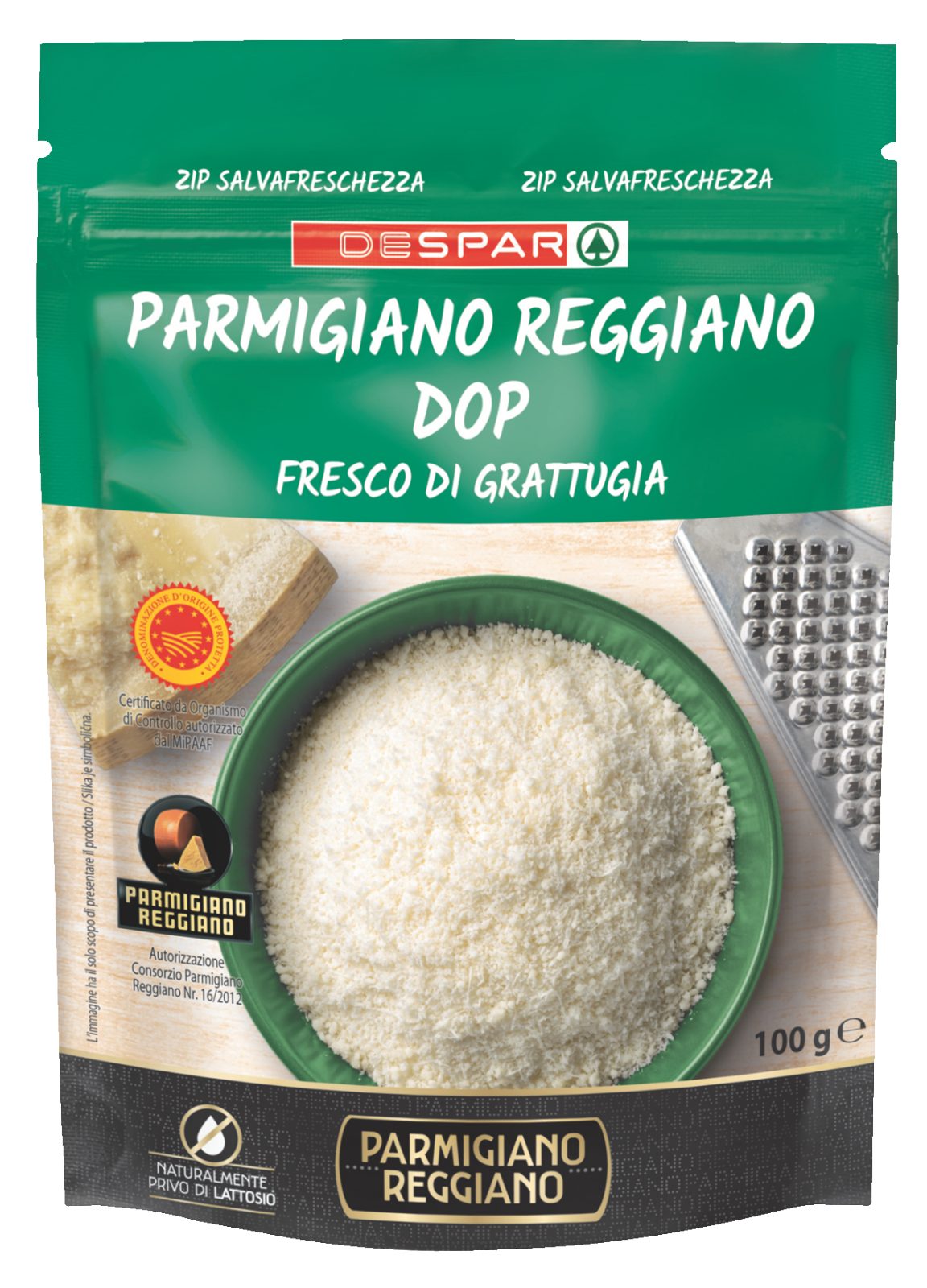 Parmigiano Reggiano D.O.P. grattugiato