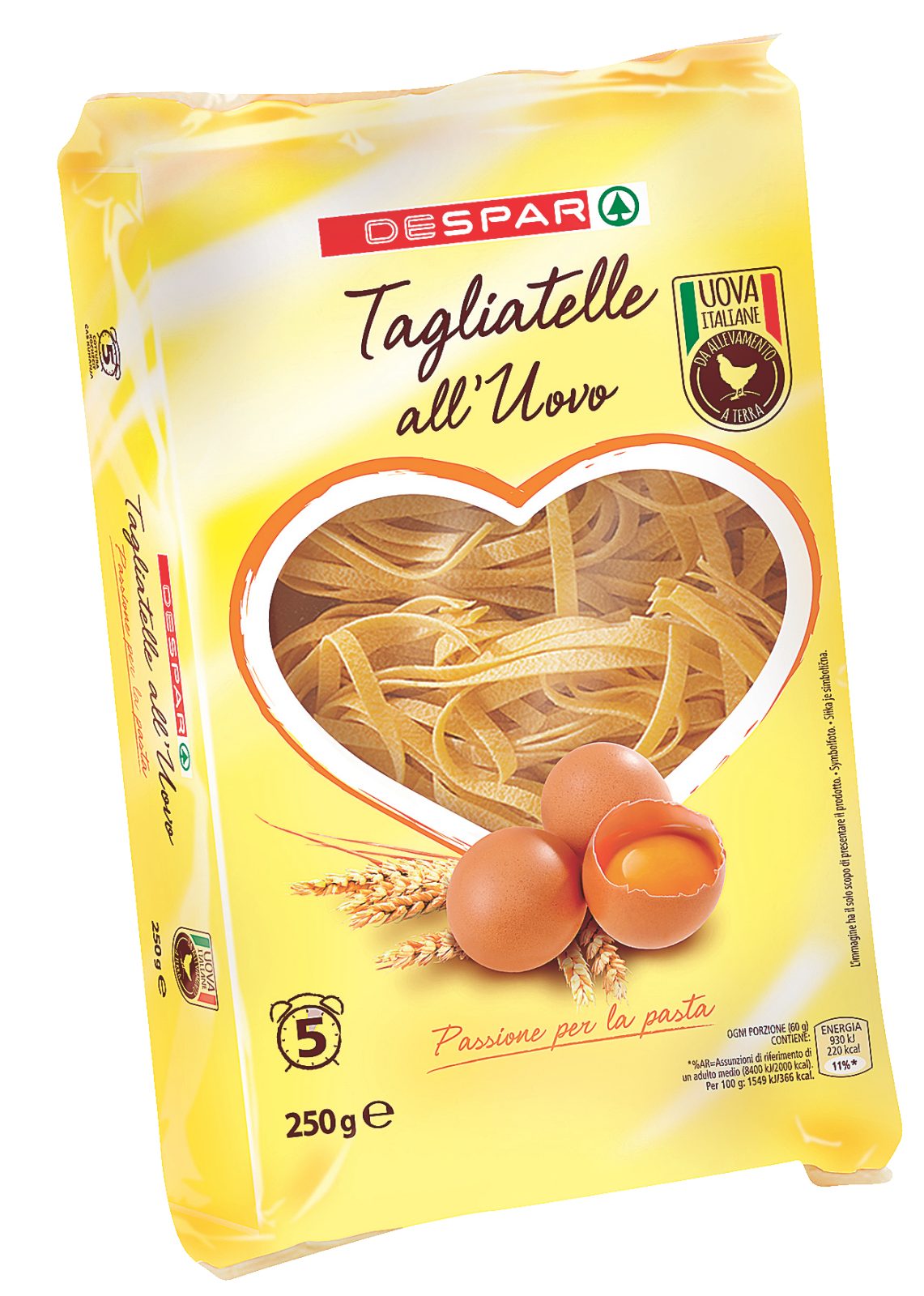 Eierteignudeln Tagliatelle