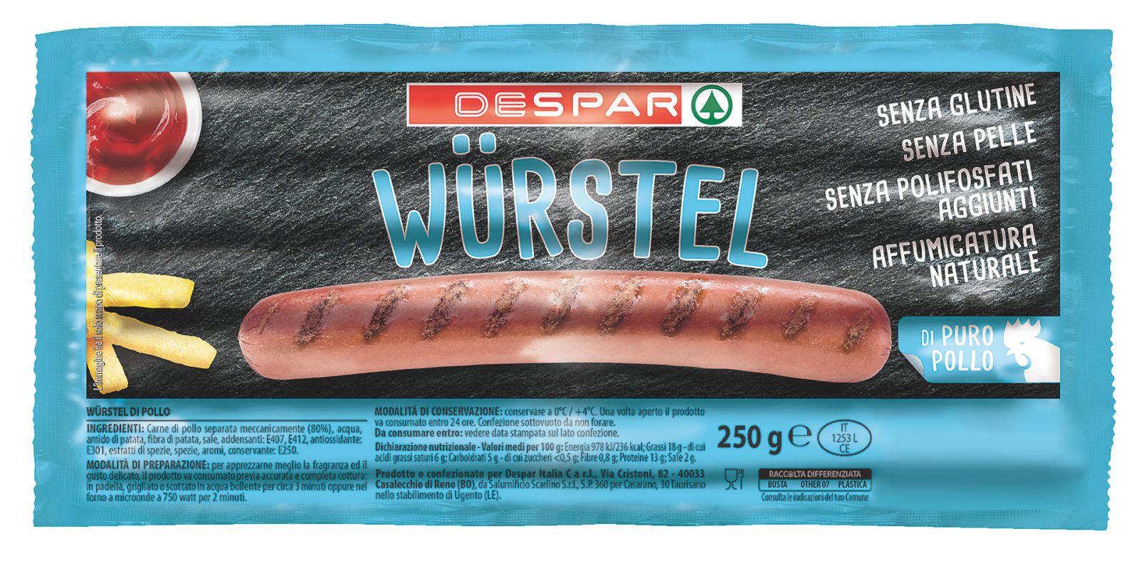 Wurstel di Pollo