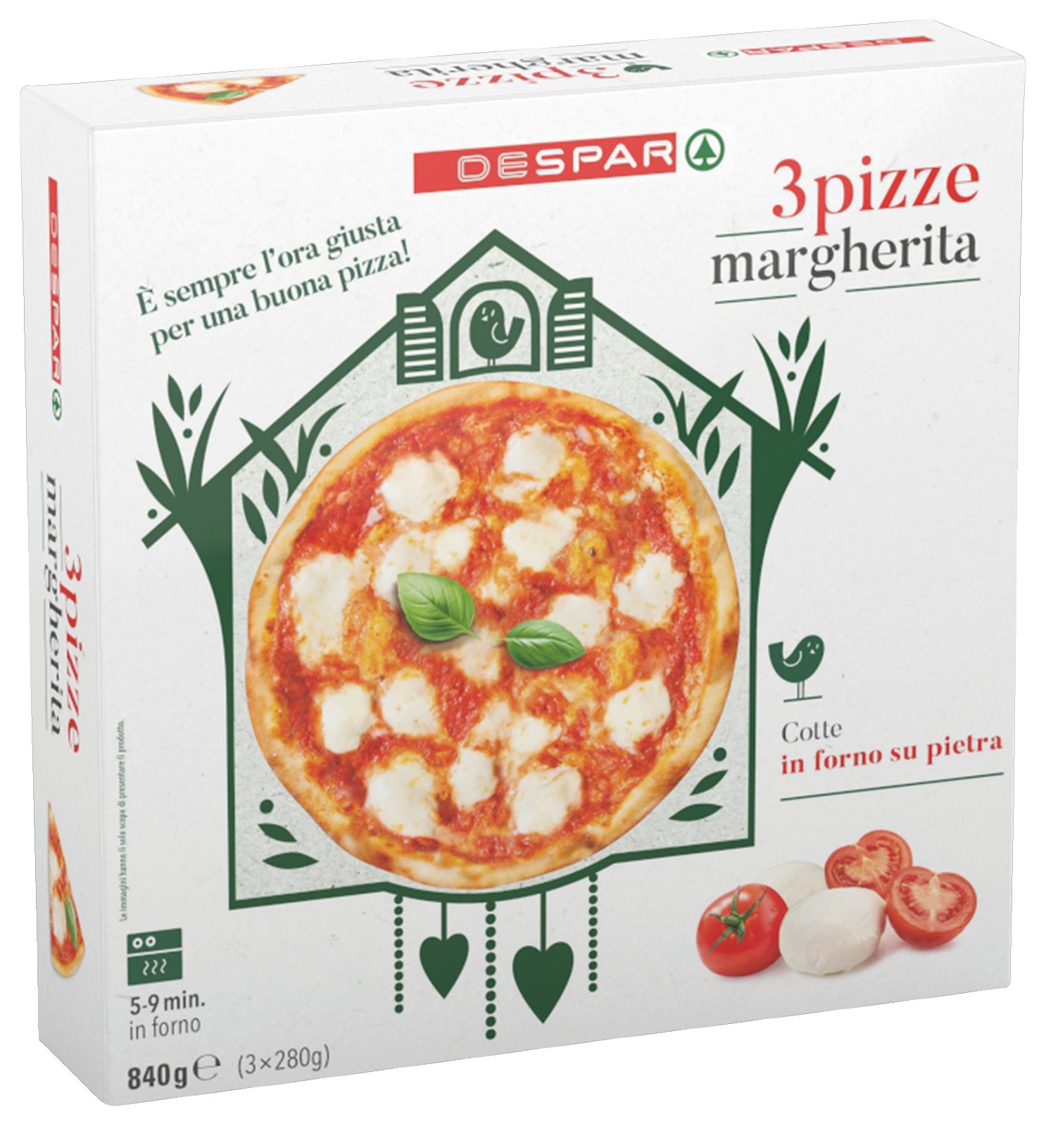 Pizze Margherita