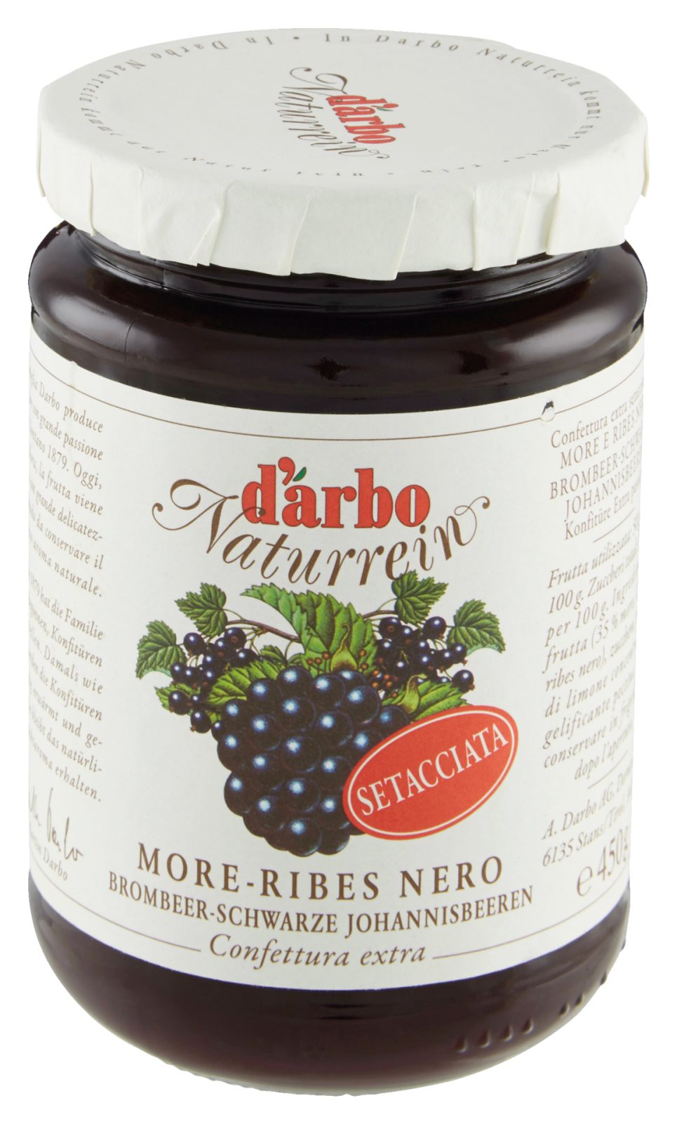 Confettura Naturrein More Ribes nero setacciato