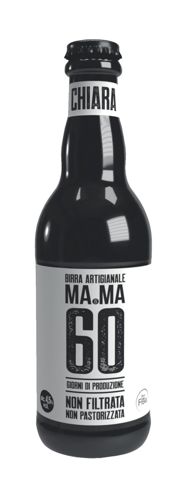 Bier Ma.Ma.Chiara, ungefiltert, handwerklich gebraut