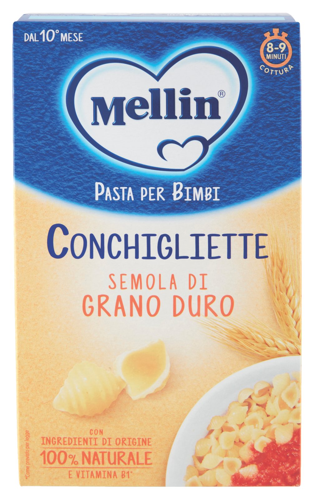 Pasta per bimbi Conchigliette