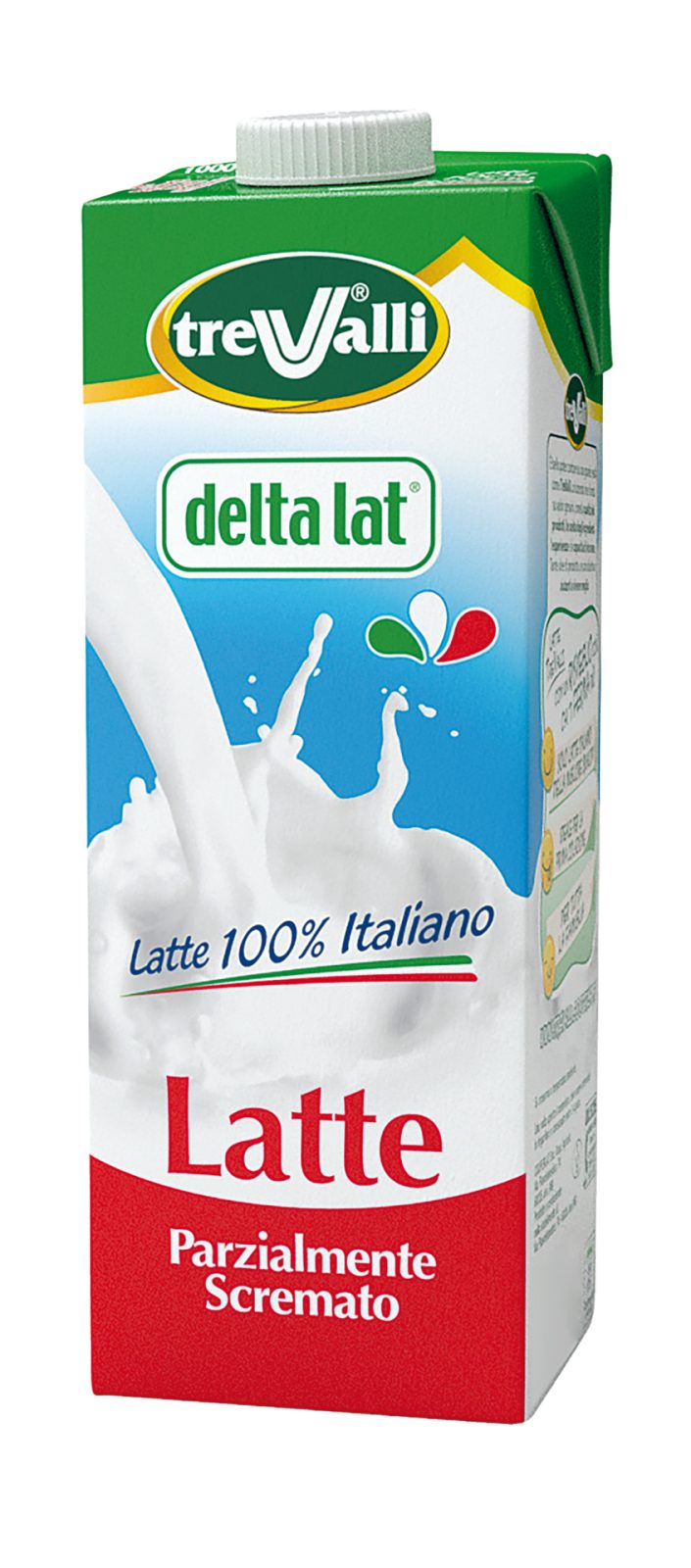 Latte UHT Parzialmente Scremato Deltalat