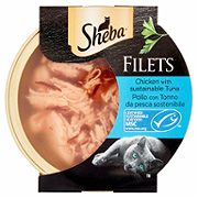 Alimento gatto Filets con pollo e tonno
