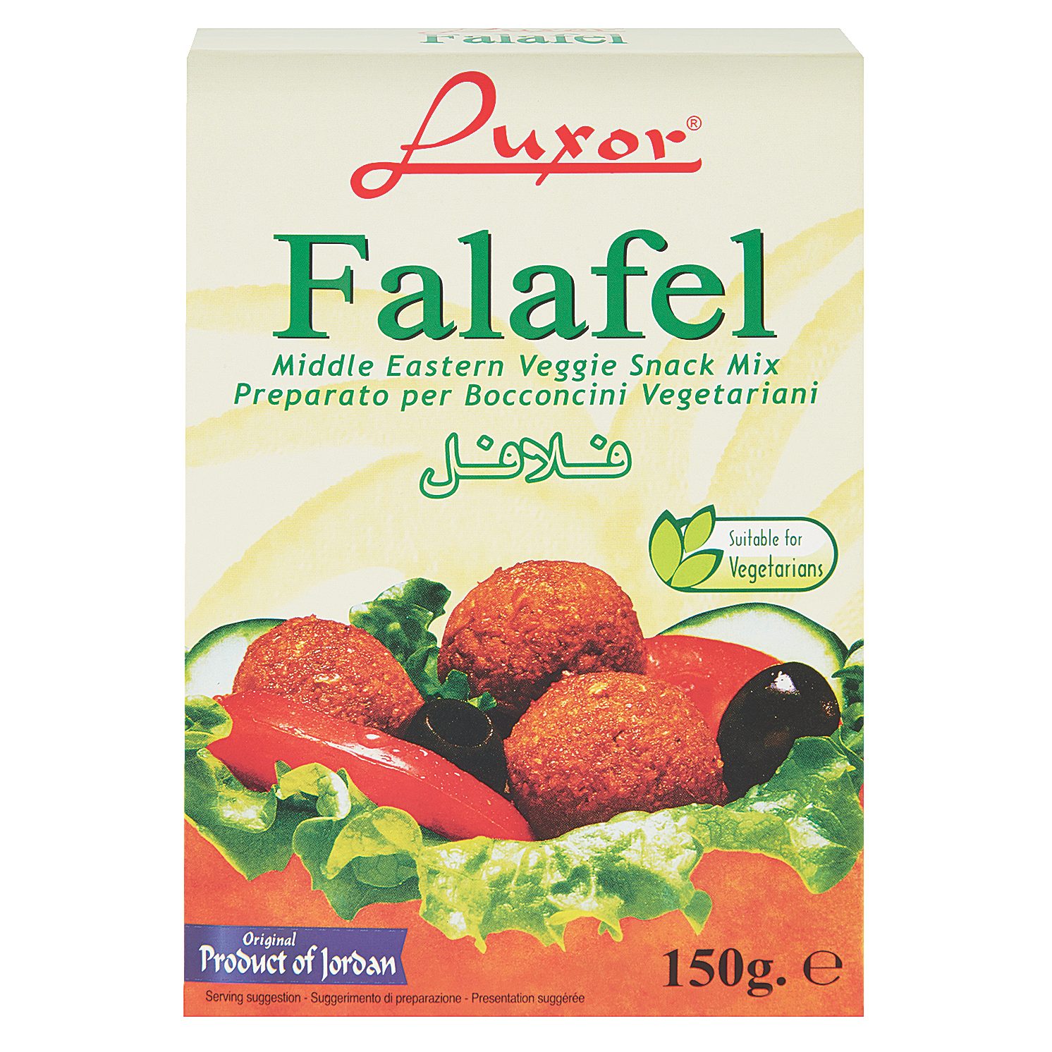 Falafel preparato per bocconcini vegetariani