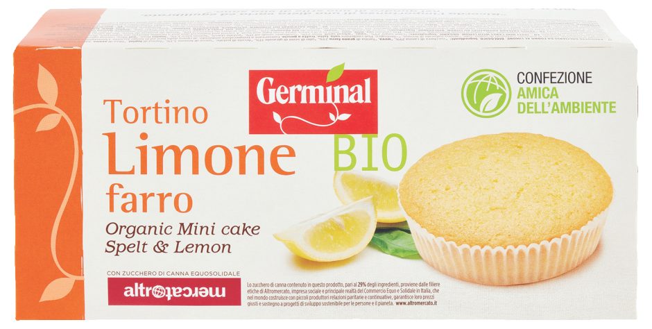 Tortino Bio limone e farro