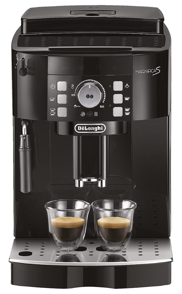 Macchina del caffè Ecam 12
- funzionamento con grani e con polvere
- macinacaffè regolabile fino a 13 livelli di macinatura
- regolazione della temperatura, della quantità di caffè e acqua