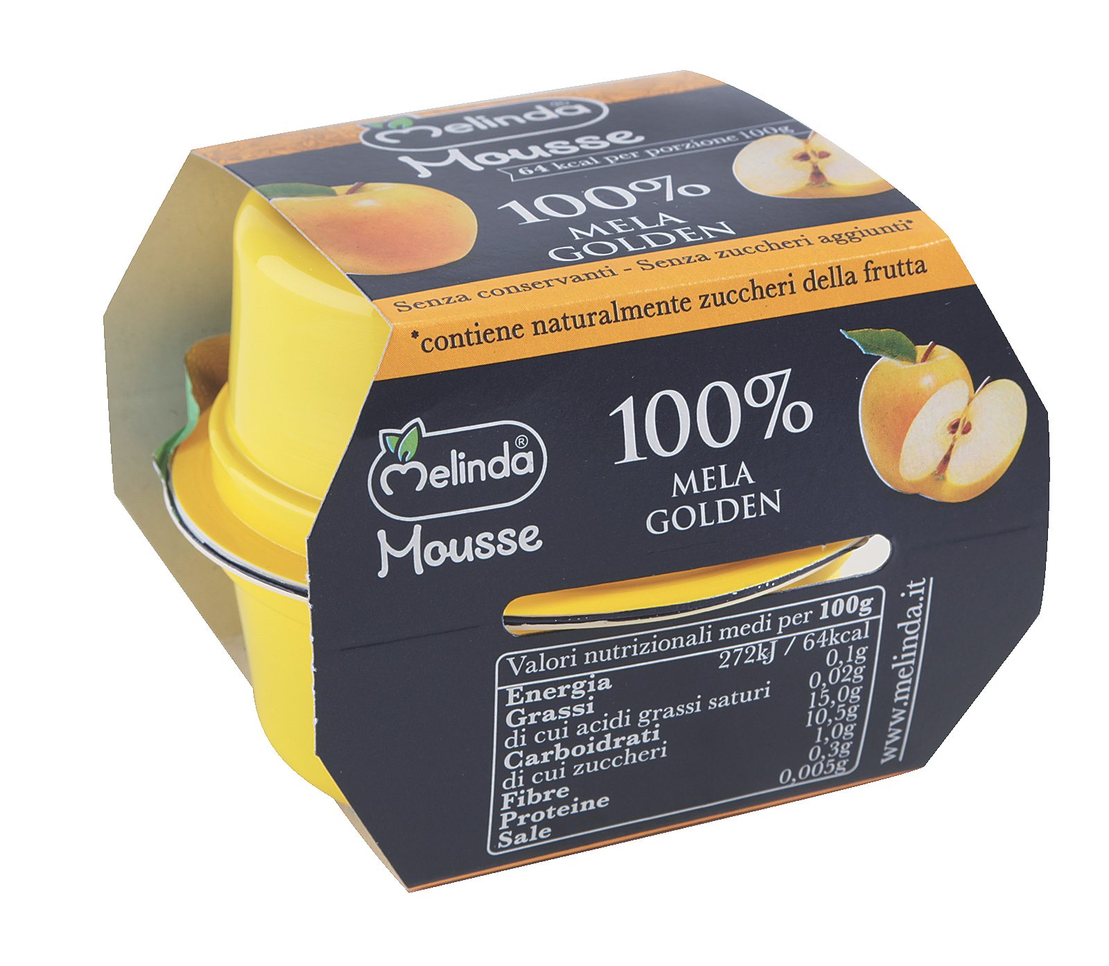 Mousse 100% Mela Golden