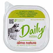 Cibo umido per cane con pollo e piselli Daily