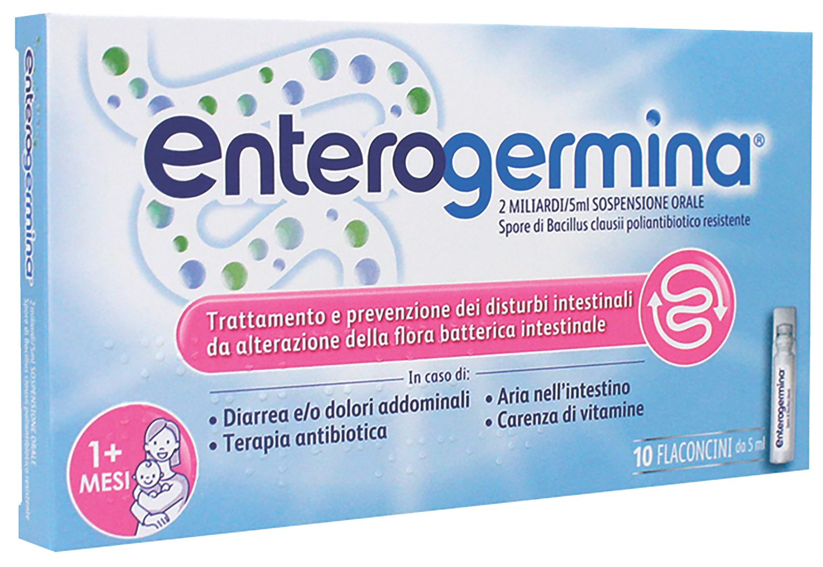ENTEROGERMINA*10FL OS 2MILIARDI/5ML