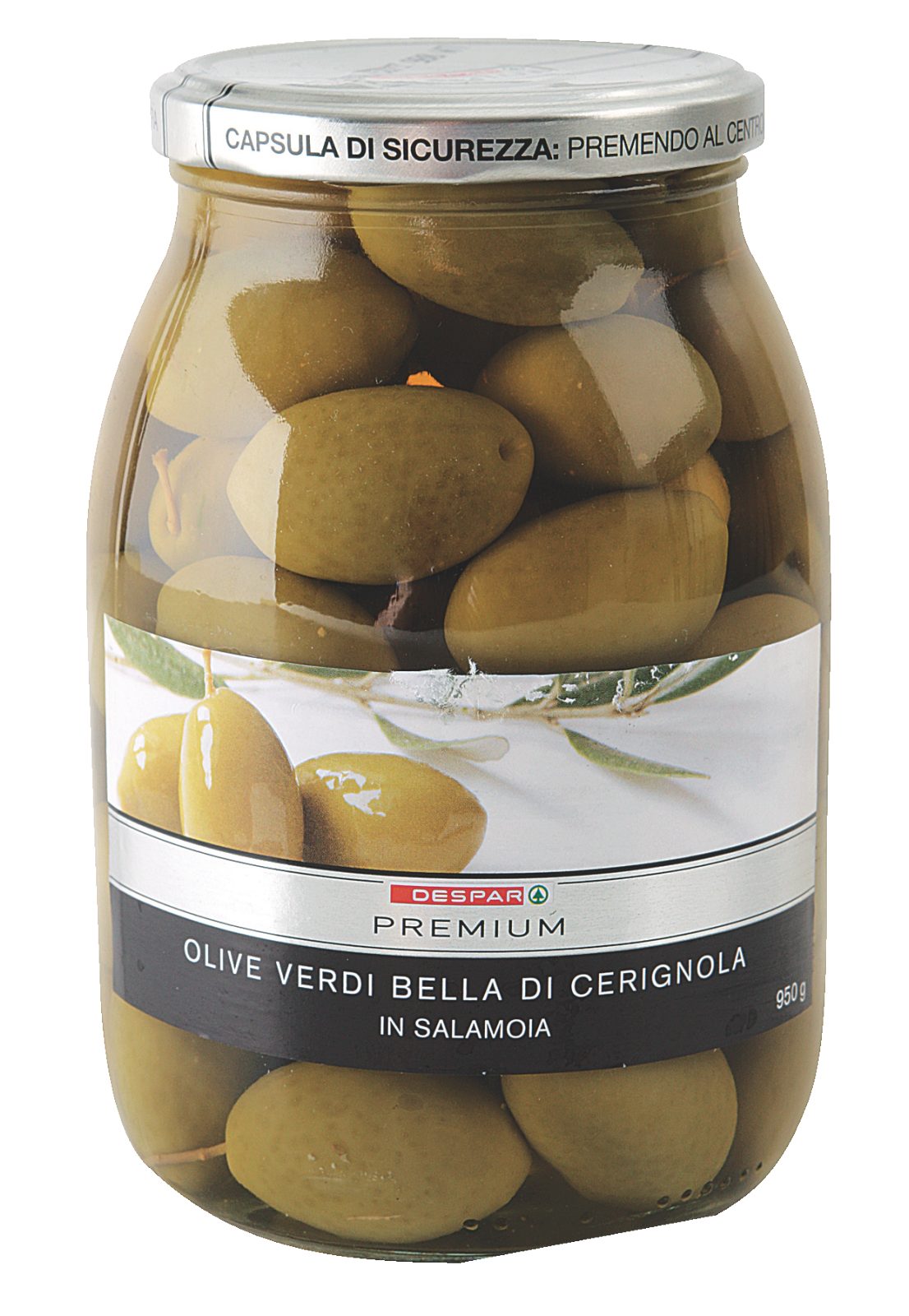Olive Verdi Bella di Cerignola in Salamoia