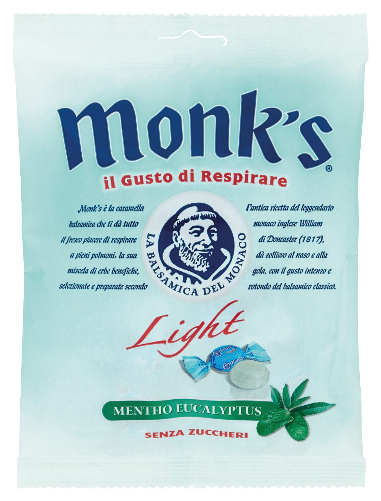 Bonbons Minze und Eukalyptus zuckerfrei Light
