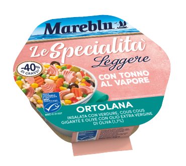 Insalata Ortolana con Mais - Mareblù - 220 g 