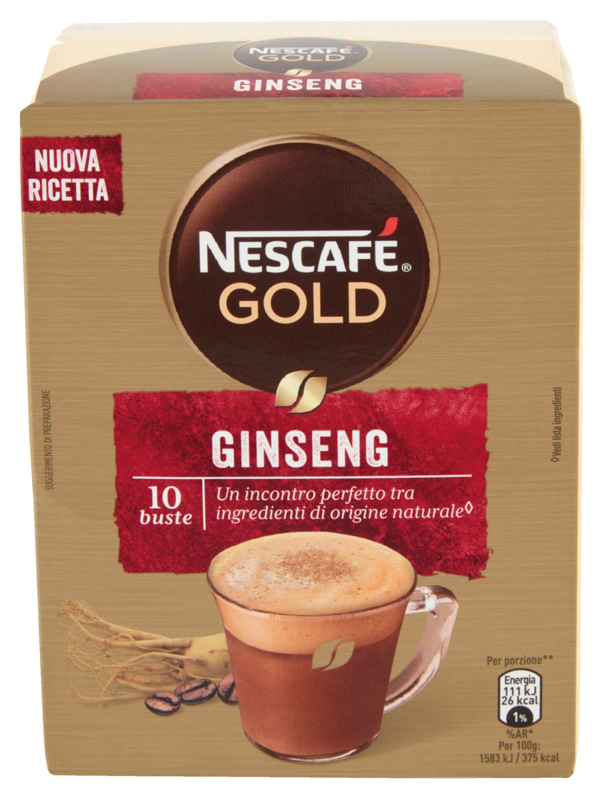 Ginseng caffè solubile 10 Bustine