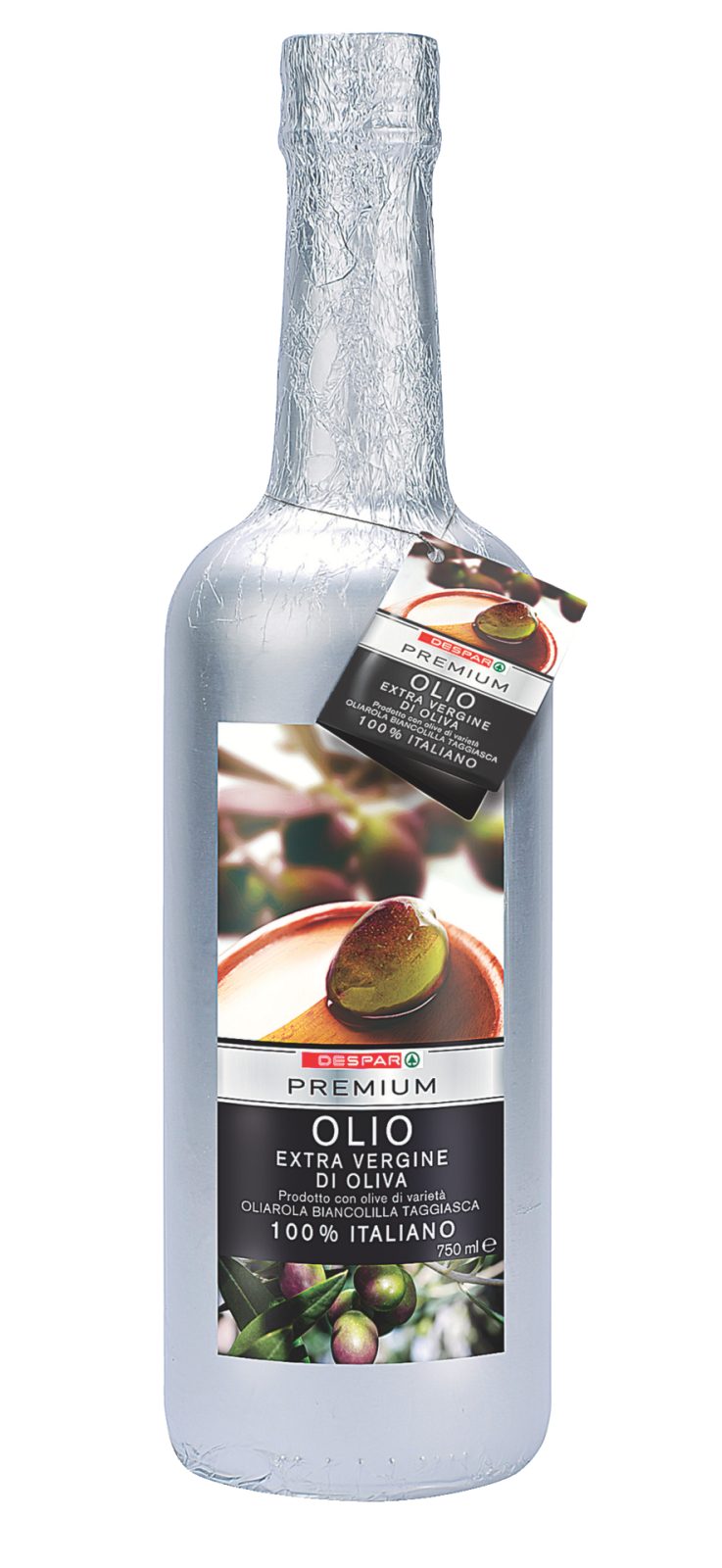 Olio extra vergine di oliva 100% Italiano
