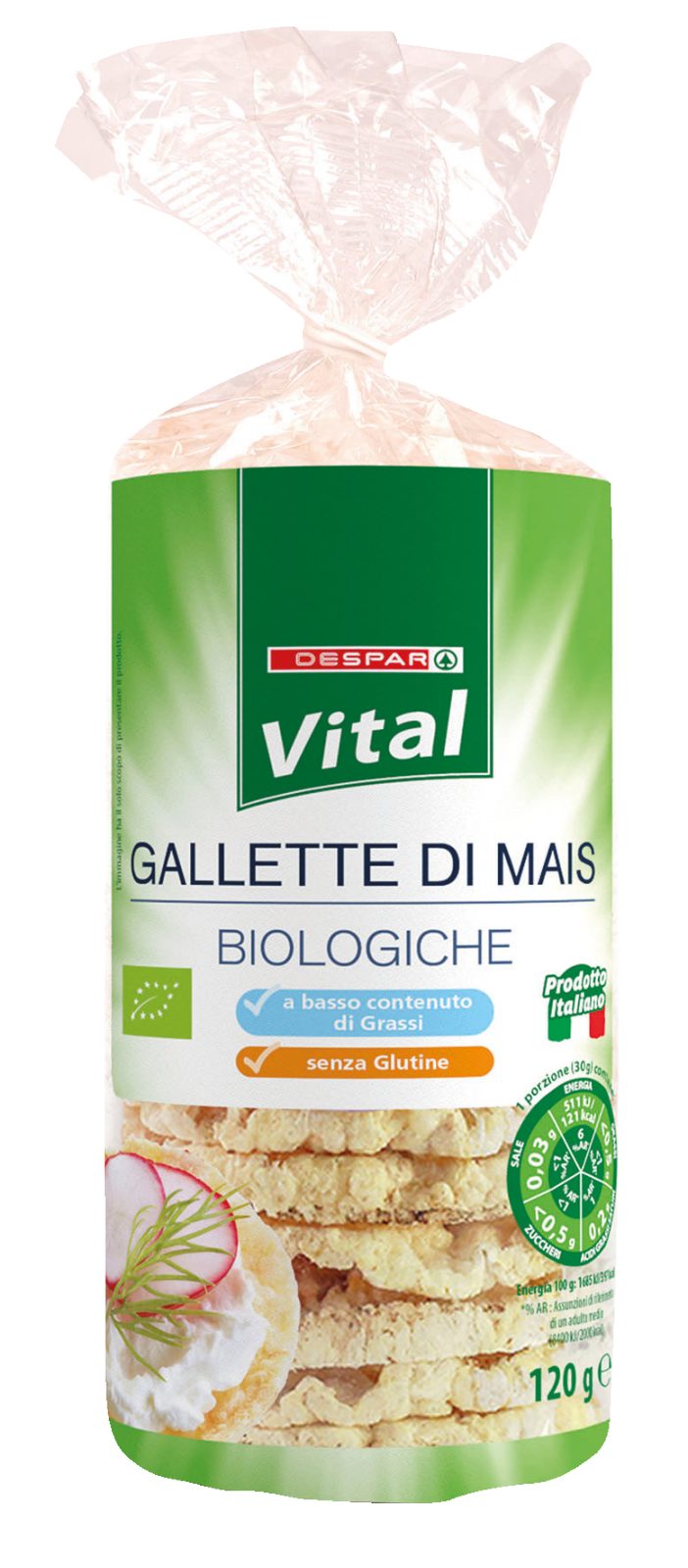 Bio-Maiswaffeln