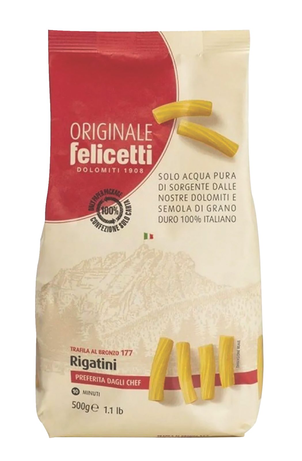 Pasta di semola Rigatini N. 177