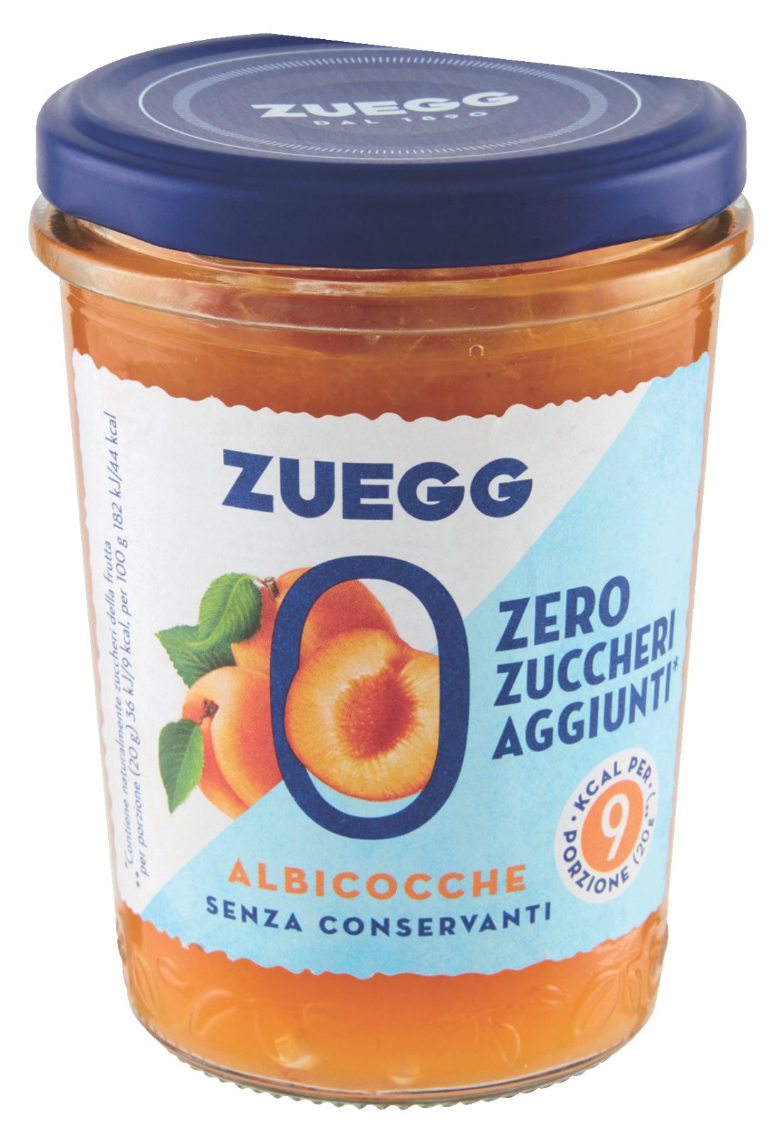 Marmellata zero zuccheri aggiunti* albicocche