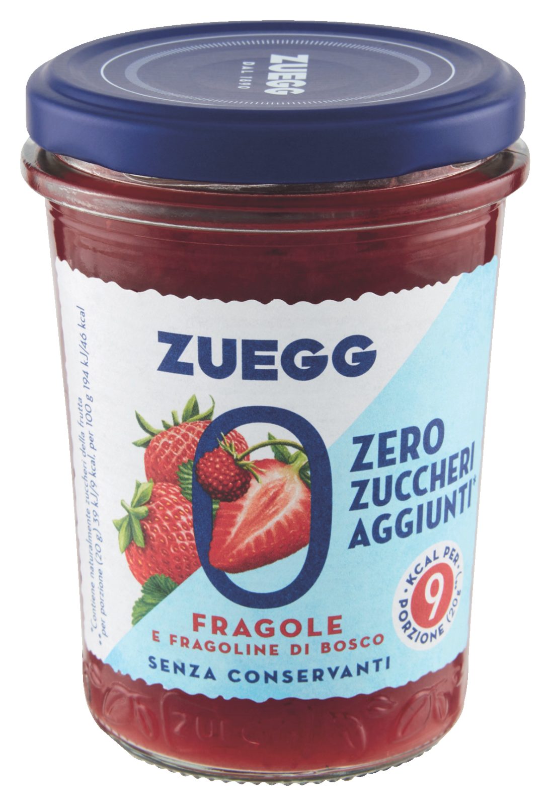 Konfitüre Zero ohne Zuckerzusatz