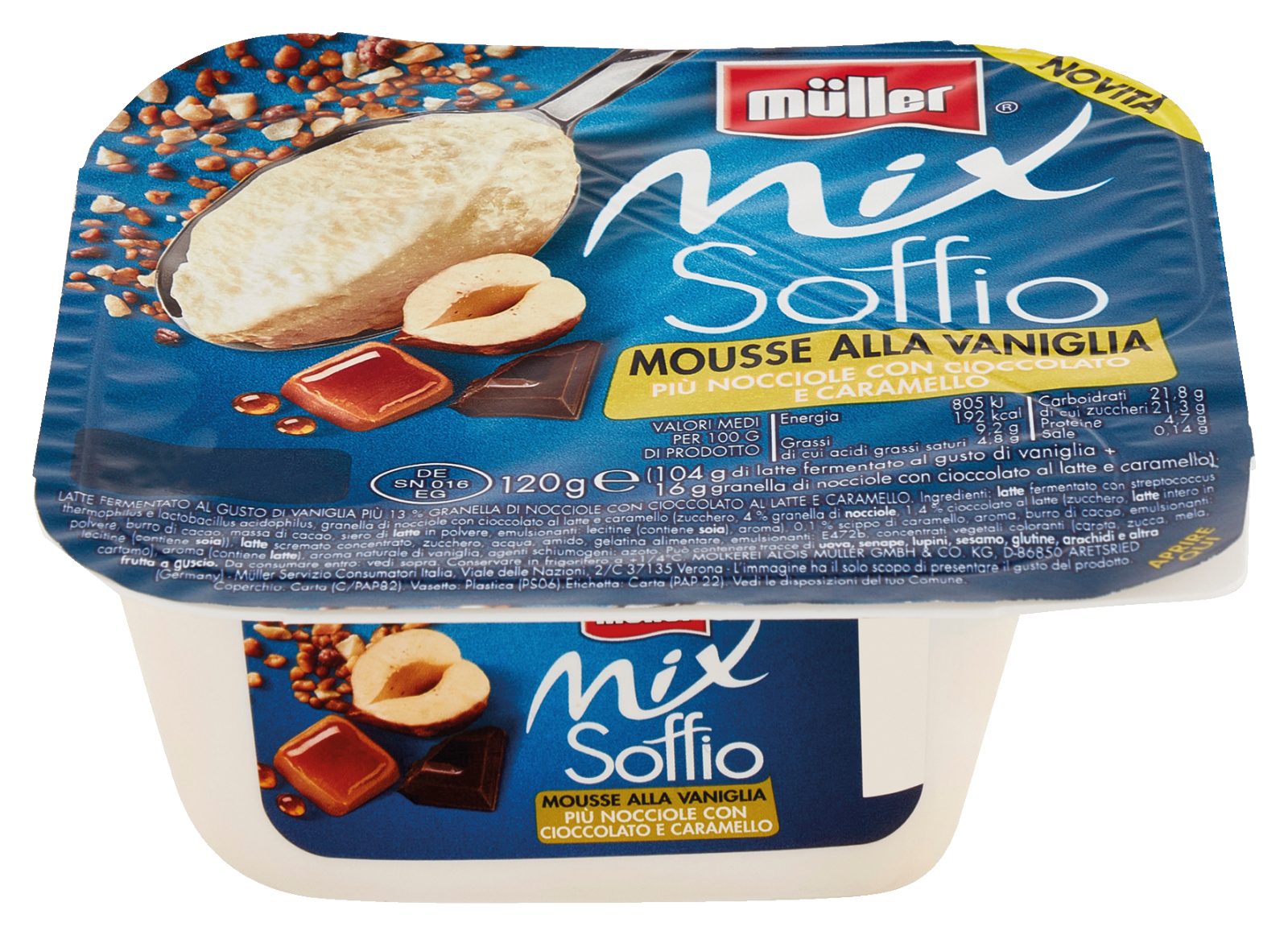 Vanille-Haselnuss-Joghurt
