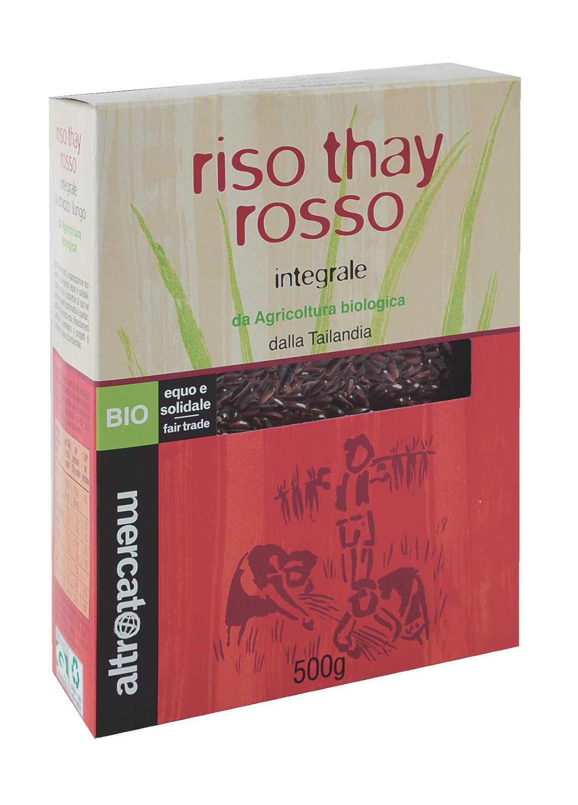 Riso Rosso Thai Integrale Bio