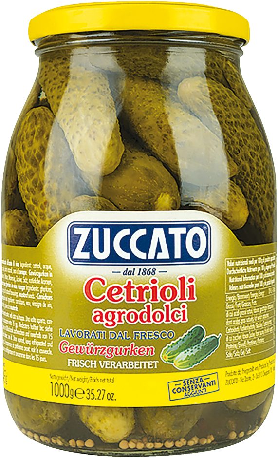 Cetrioli agrodolci
