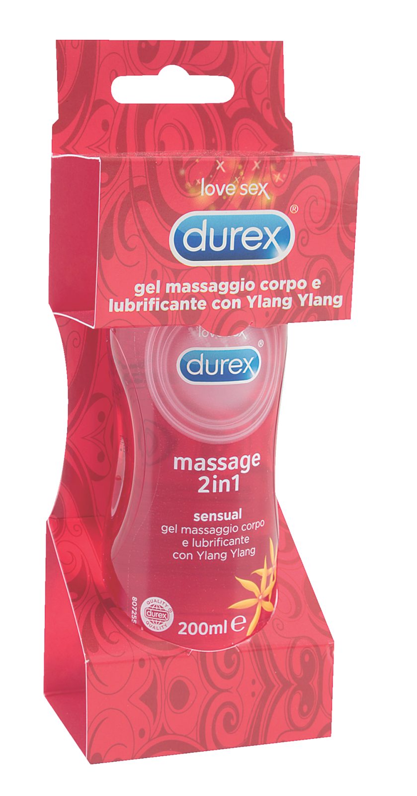 Gel massaggio corpo e lubrificante Ylang Ylang Sensuale