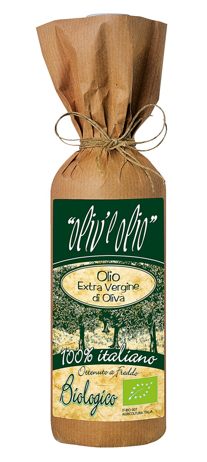 Olio Extra vergine di oliva Biologico