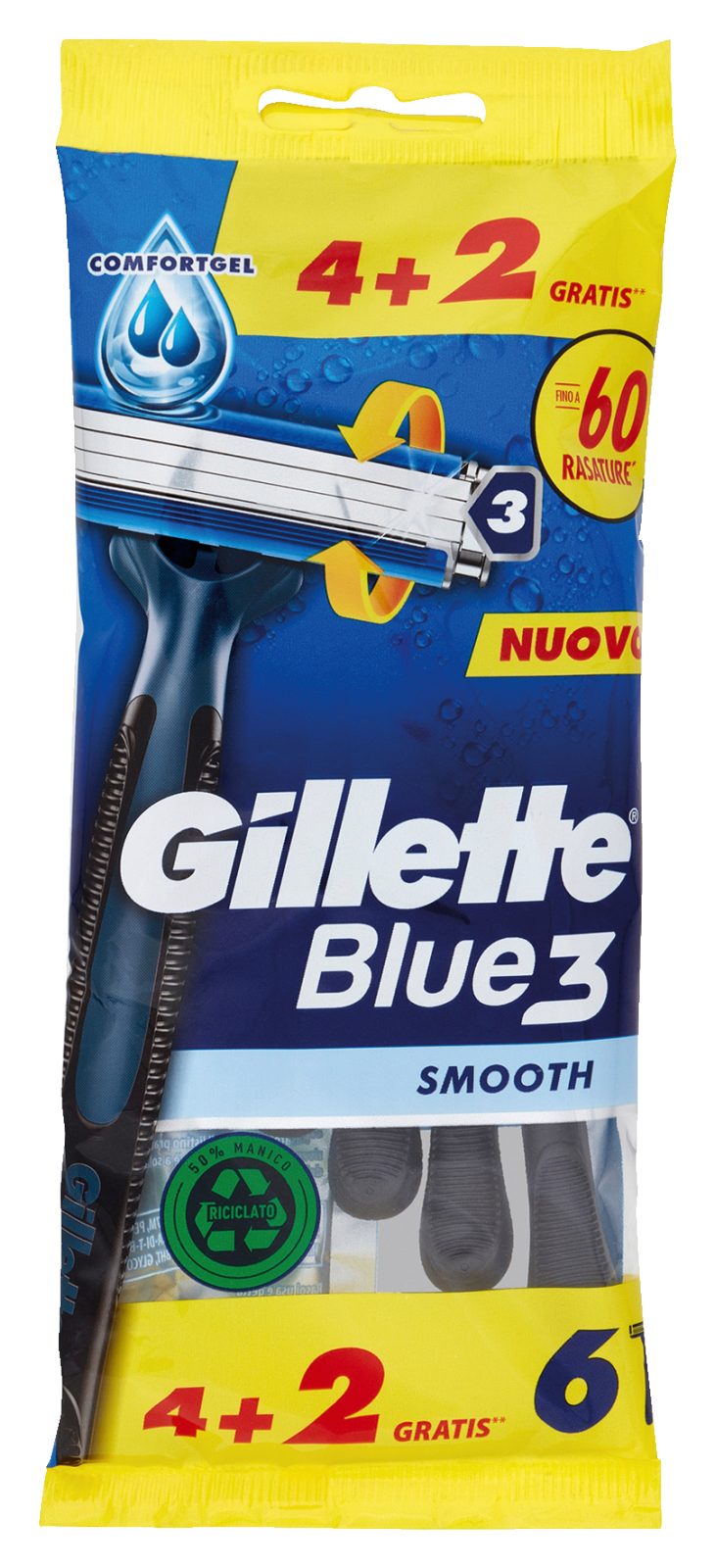 Rasoio Usa/Getta Blue3