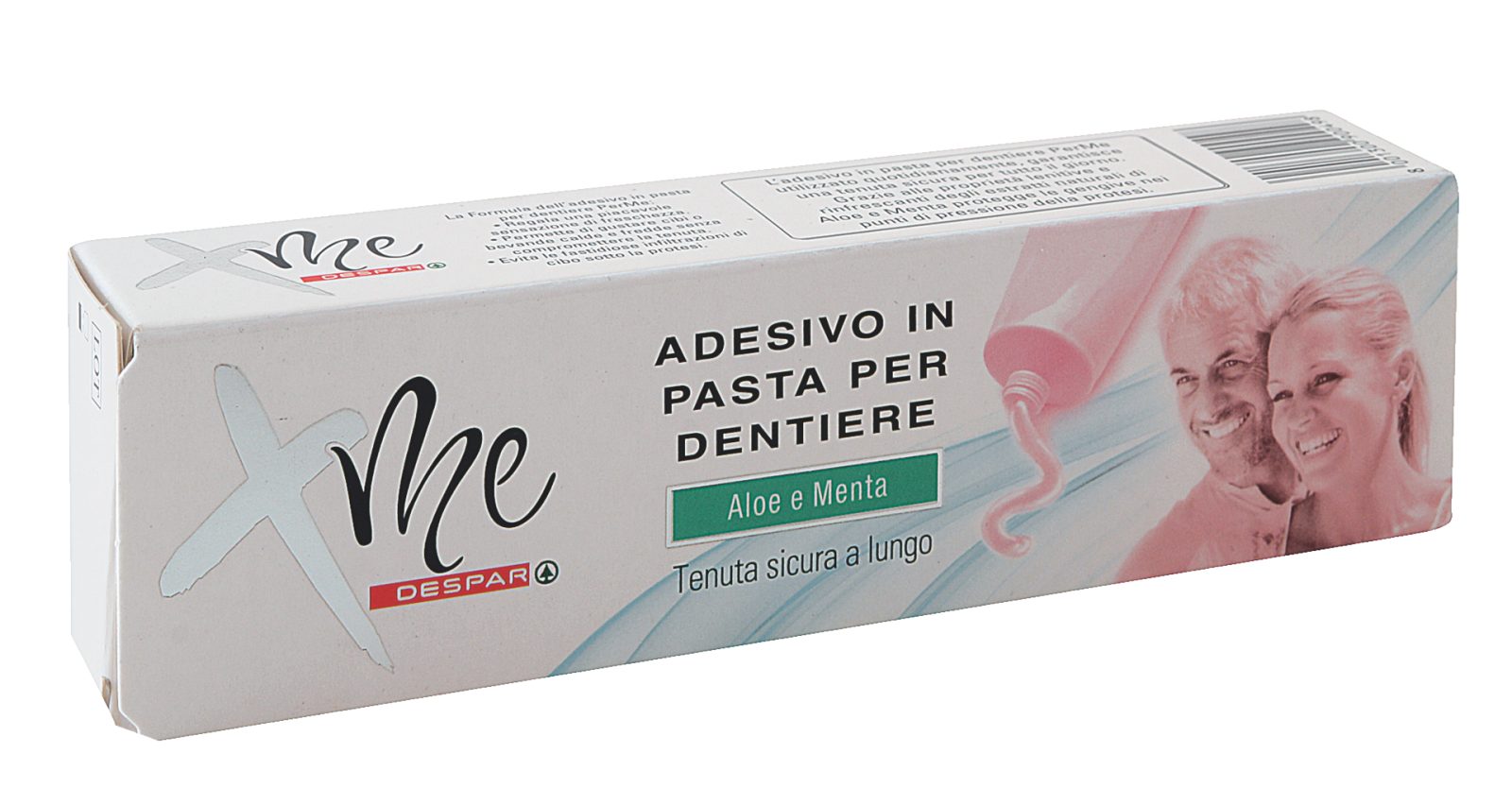 Adesivo in Pasta per Dentiere Aloe e Menta