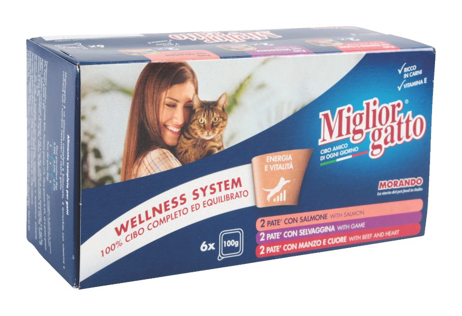 Patè per gatto
gusti assortiti