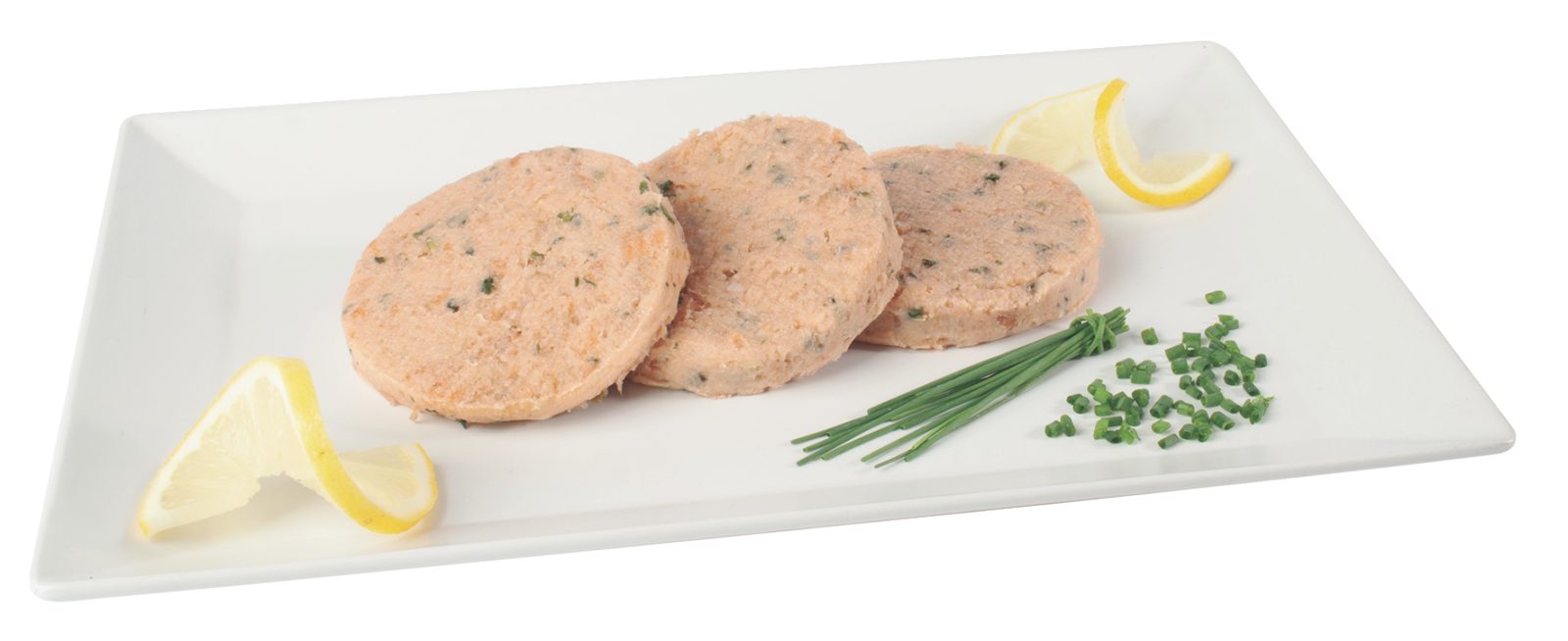 Hamburger di trota con erba cipollina